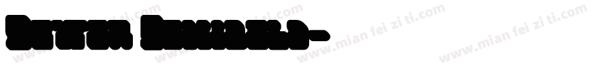 Bower Semibold字体转换